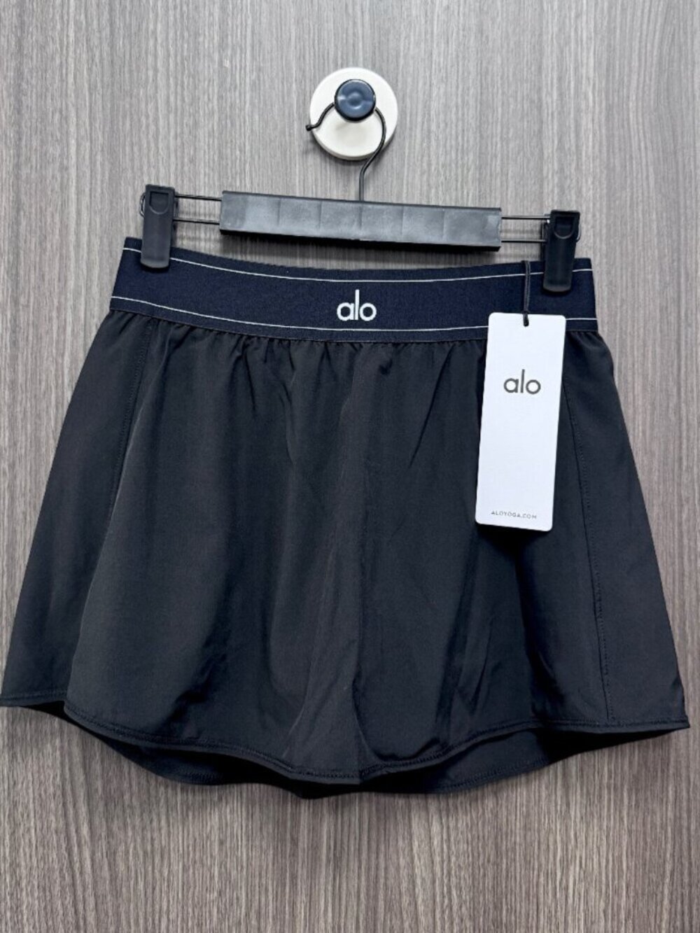Alo Yoga Match Point Tennis Skirt Black NWT😘Commute/Vacation short Skirt - Picture 5 of 8
